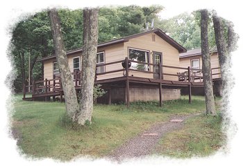 Goldenview cabins on the Chippewa Flowage